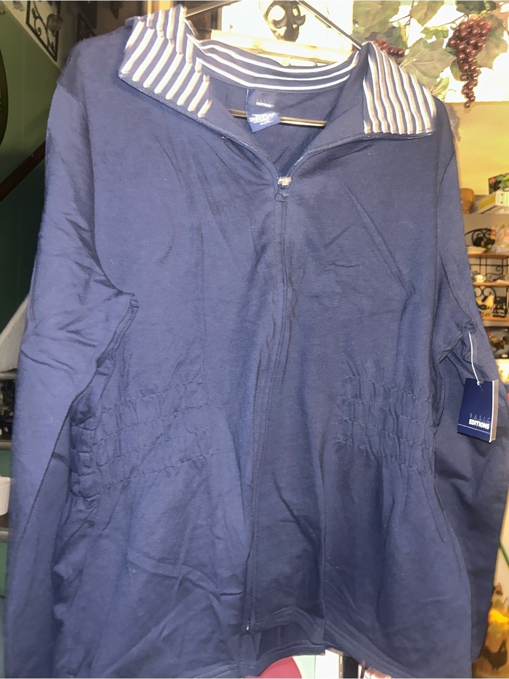 French terry jacket